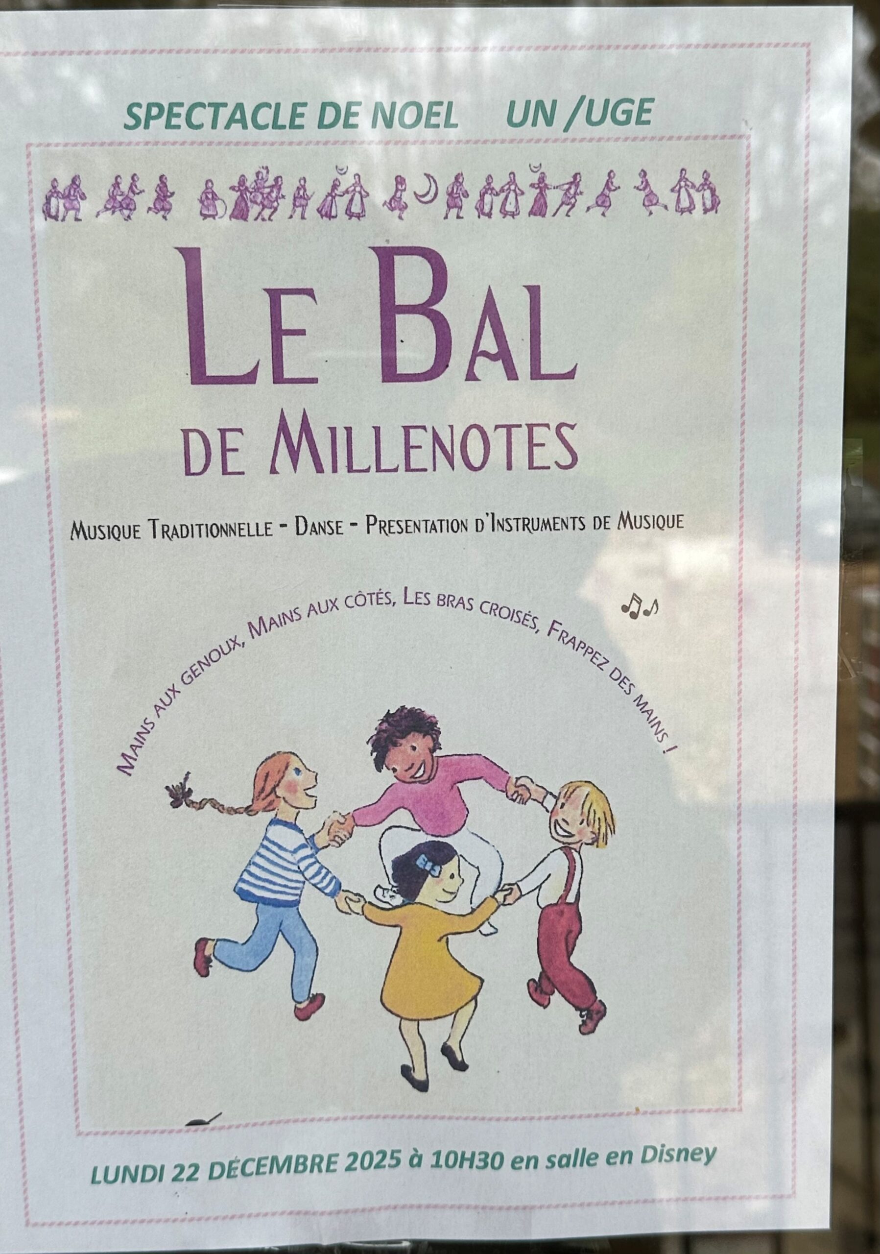 affiche le bal des milleotes